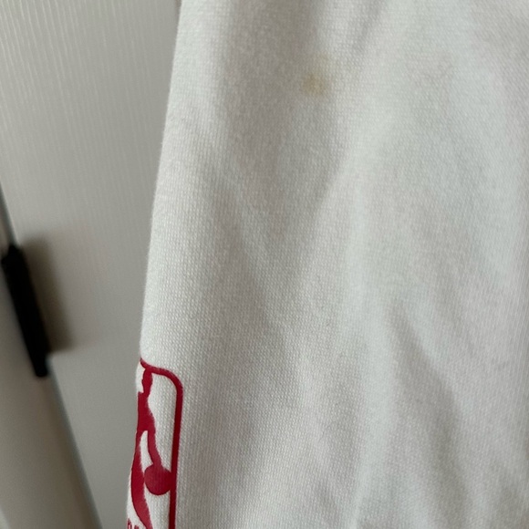 Authentic NBA Nike Philadelphia 76ers Men’s White Hoodie City Edition - Picture 10 of 10